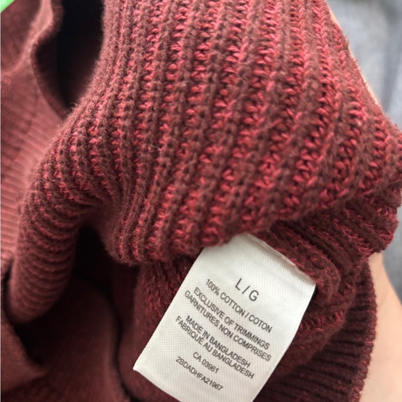 Denver Hayes Men’s Red Knit Sweater – Size L (Unisex Oversized Fit) - Picture 5 of 5